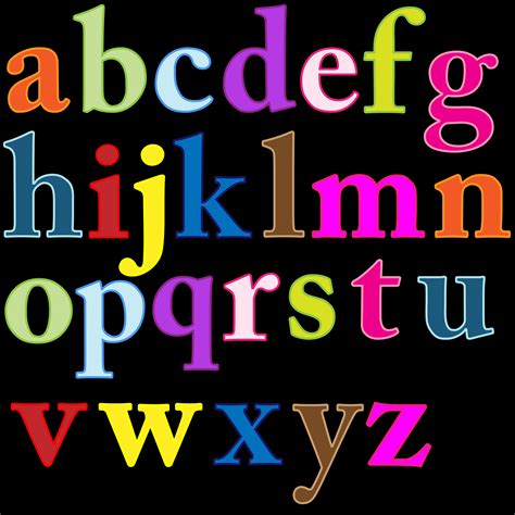 Alphabet Letters Colorful Free Stock Photo - Public Domain Pictures