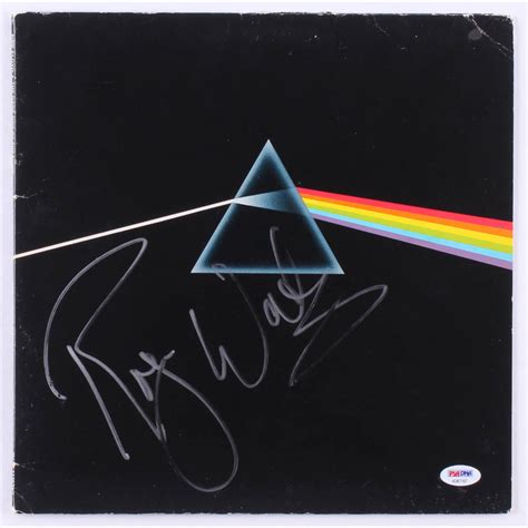 Roger Waters Signed Pink Floyd "Dark Side of the Moon" Vinyl Record ...