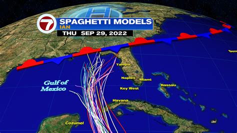 7 Weather on Twitter: "Latest "spaghetti" strands. This is a compilation of forecast models ...