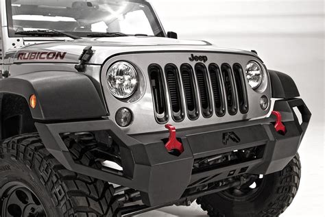 Fab Fours® - Jeep Wrangler 2007-2016 Vengeance Full Width Front HD Bumper