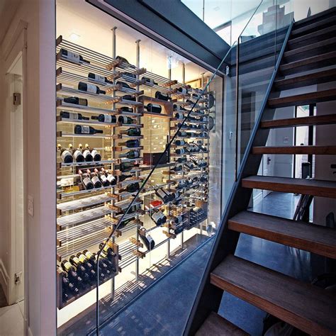 Cave à vin moderne cave à vin moderne par millesime wine racks moderne ...