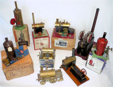 "Mamod Steam Engine, steam toys, and Meccano 1929 engines"