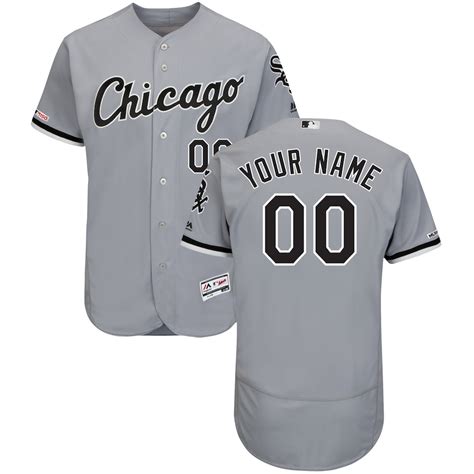 Chicago White Sox Majestic Road Flex Base Authentic Collection Custom ...