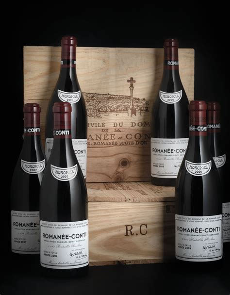 Domaine de la Romanée-Conti, Romanée-Conti 2007 , 6 bottles per lot | Christie's