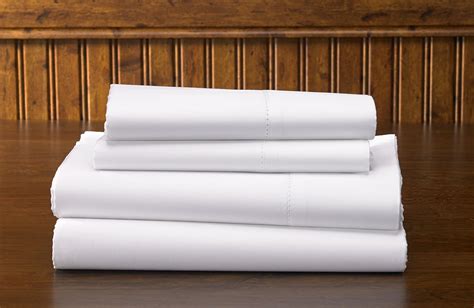 Buy Luxury Hotel Bedding from Marriott Hotels - White Hemstitch Sheet Set