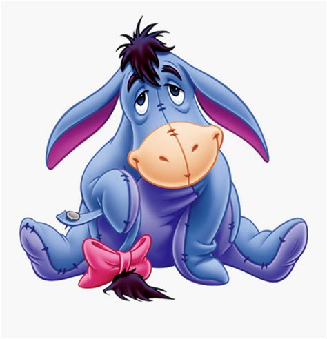 Eeyore Holding Tail - Eeyore Winnie The Pooh Png , Free Transparent ...