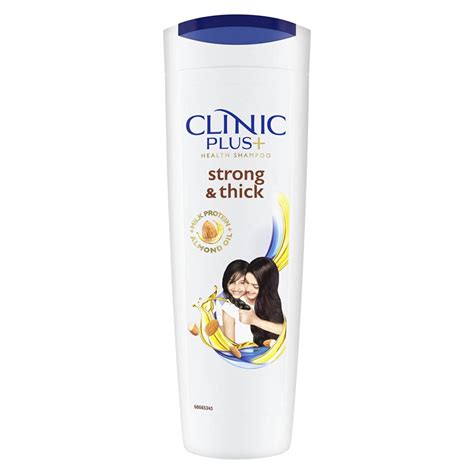 Buy Clinic Plus Strong & Extra Thick Shampoo With Milk Protein And Almond Oil For Hair ...