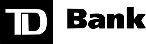 TD Bank Logo Black and White – Brands Logos