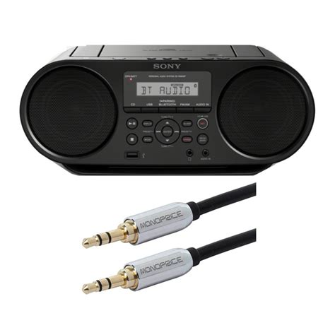 ZS-RS60BT_K2 Sony ZSRS60BT CD Boombox with Bluetooth and NFC (Black ...