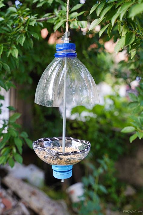 Homemade Bird Feeders From Plastic Bottles