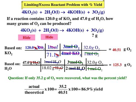 How To Find Actual Yield And Theoretical