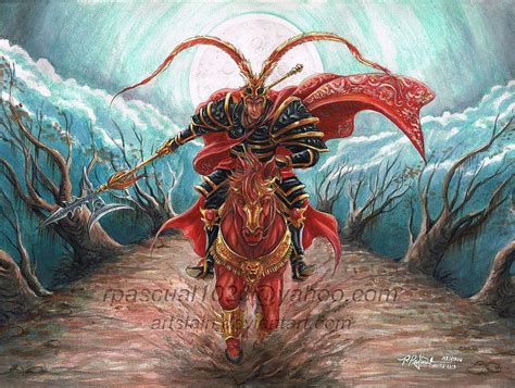 Lu Bu with Red Hare Devil by artstain, dynasty warrior lu bu HD ...