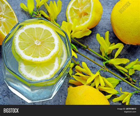 Detox Water Lemon Image & Photo (Free Trial) | Bigstock