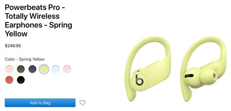 Powerbeats Pro in New Colors Now Available for Order - MacRumors