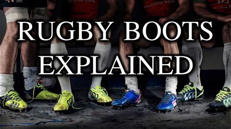 RUGBY BOOTS GUIDE - WHAT BOOTS YOU SHOULD WEAR AND WHY - YouTube