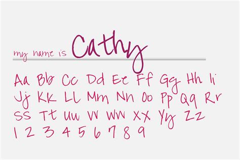 Font Love: Handwriting – Ashlee Proffitt