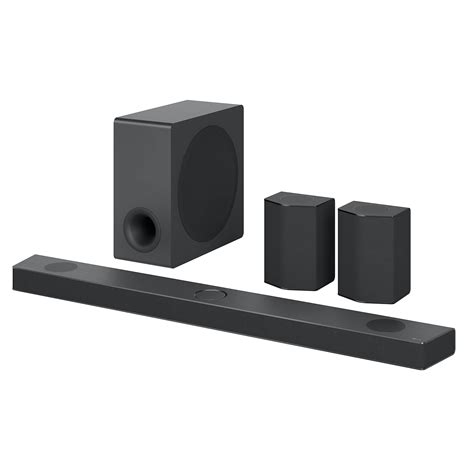 LG Sound Bar with Surround Speakers S95QR - 9.1.5 Channel, 810 Watts Output, Home Theater Audio ...