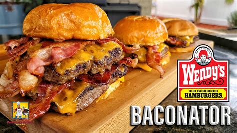 Wendy's Baconator Copycat Recipe - YouTube