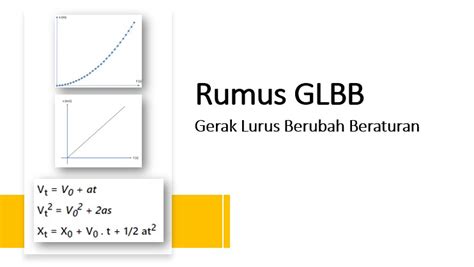 Rumus GLBB dan Contoh Penggunaannya