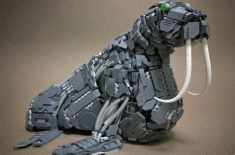 LEGO master builder Mitsuru Nikaido creates detailed animal sculptures ...