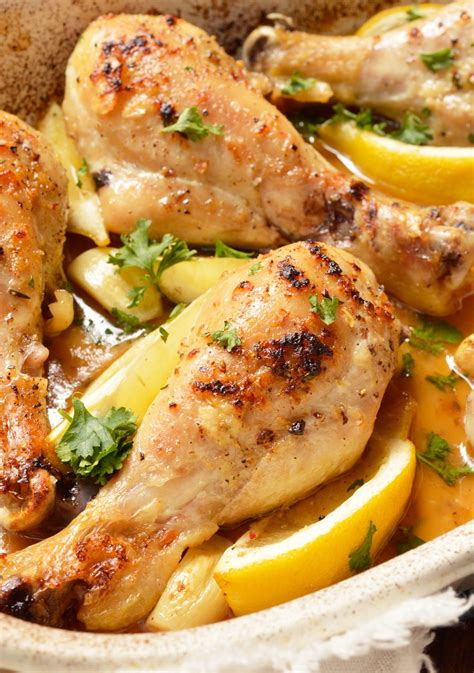 Lemon Garlic Chicken Drumstick Recipe (Whole30, Paleo) - WonkyWonderful