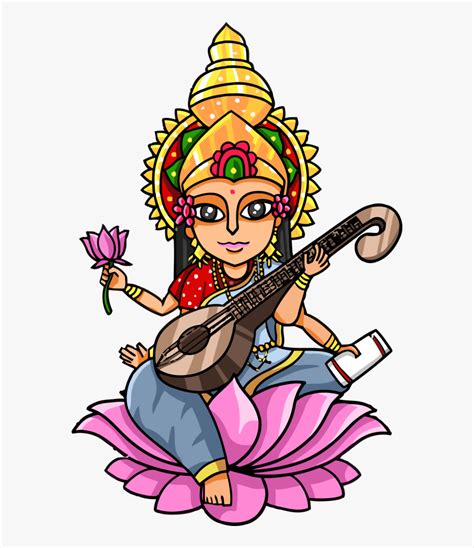 Saraswati Mata Drawing For Basant Panchami Easy Saraswati Drawing – NBKomputer