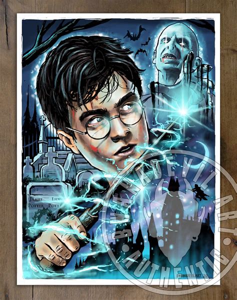 Harry Potter Art Prints - BREWTC