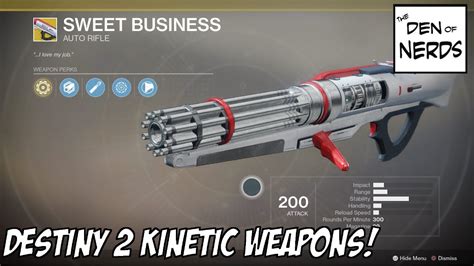 Discussing Destiny 2's Kinetic Weapons! Which Legendaries Will Make This Weapon Type Shine ...