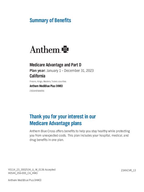 Fillable Online Anthem MediBlue Dual Advantage (HMO D-SNP) and ... Fax Email Print - pdfFiller