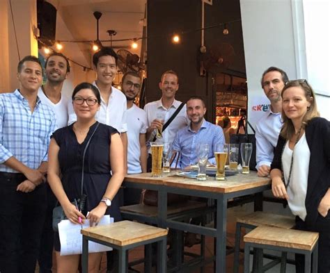 The first SKEMA Alumni Singapore after-work event in the heart of the Central Business District