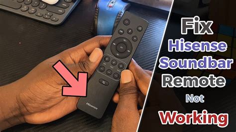 Hisense Soundbar Remote Not Working? How to Reset and Fix It - YouTube