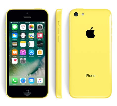 MegaMobile.be: Renewd iPhone 5C 16GB 4G Yellow - Refurbished