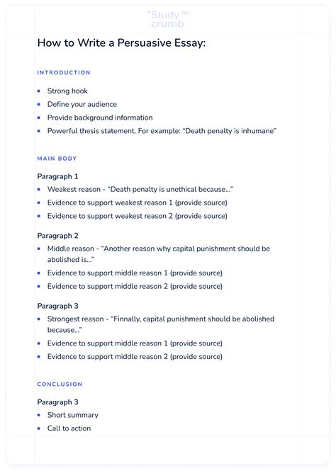 How to Write a Perfect Persuasive Essay: A Detailed Guide