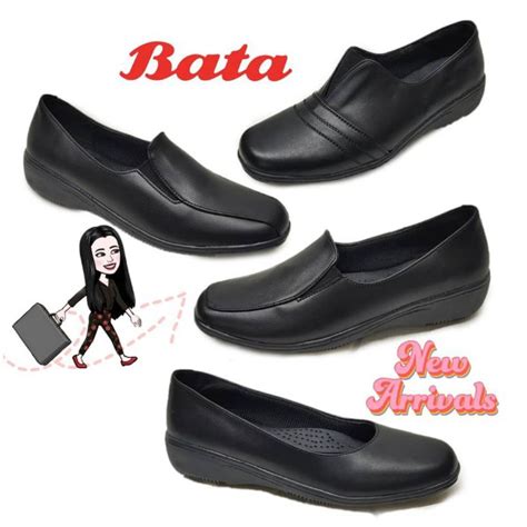 Kasut Kulit Hitam Perempuan Bata : Bata Ladies Formal Shoes Ladies ...