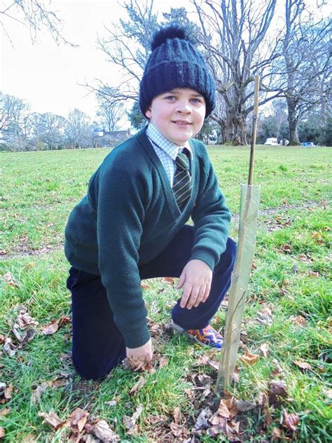 Woodland Trust Tree Planting a Tree-Mendous Success - Forres Sandle Manor