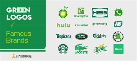 50+ Famous Green Logos: Created By Popular Brands - The Social Campus