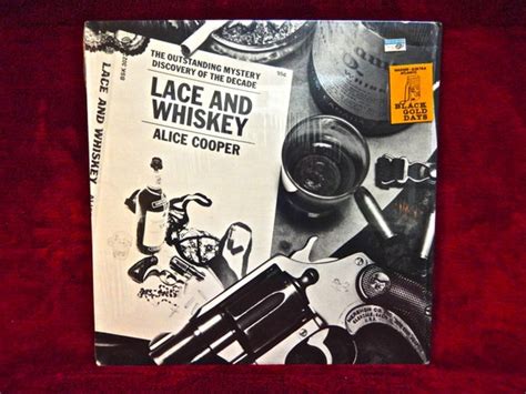 Items similar to ALICE COOPER - Lace and Whiskey - 1977 Vintage Vinyl ...