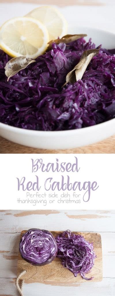 Braised Red Cabbage Recipe | Elephantastic Vegan