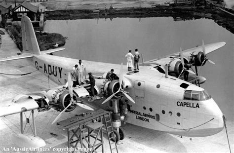 Crash of a Short S.23 Empire Flying Boat off Batavia | Bureau of Aircraft Accidents Archives