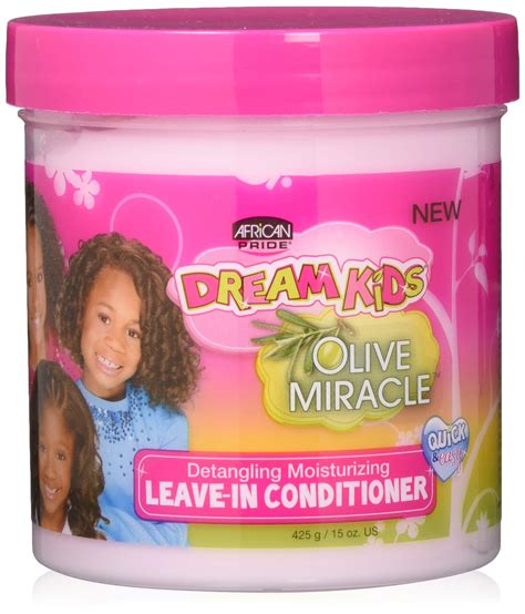 Buy African Pride Dream Kids Olive Miracle Detangling Moisturizing Leave-In Conditioner ...
