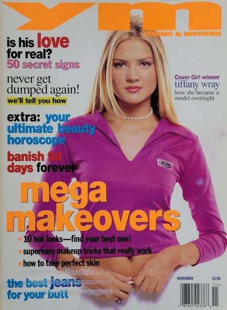 TIFFANY WRAY NOVEMBER 1996 YM Magazine JOSE SOLANO /BRAD PITT /LEONARDO DICAPRIO $16.00 - PicClick