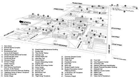 Pittsburg State University – Campus Map – OurCampusMap