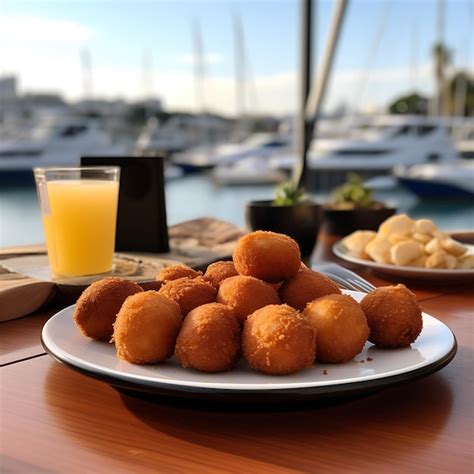 Premium AI Image | Outdoor photograph of Coxinha