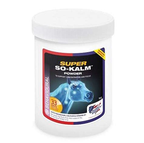 Equine America Super So-Kalm Powder 1kg Supplement | WackyPets