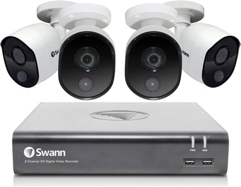 Swann DVR Security System - (4 Camera, 8 Channel, 1080P, Full HD)