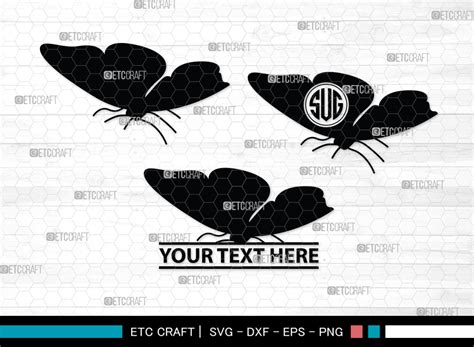 Butterfly Monogram, Butterfly SVG Graphic by Pixel Elites · Creative ...