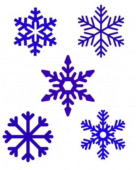 Snowflake Templates To Trace