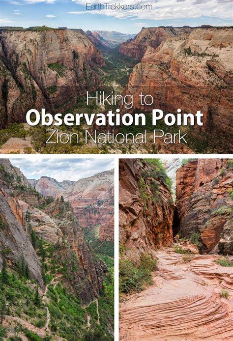 Hiking to Observation Point in Zion National Park | Earth Trekkers