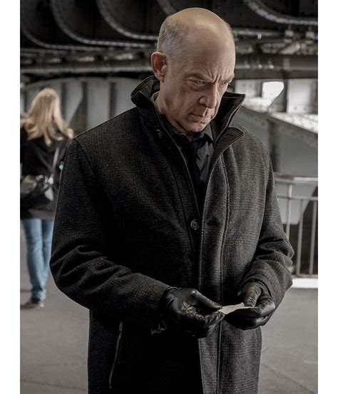 JK Simmons Counterpart Howard Silk Coat - Jacket Makers