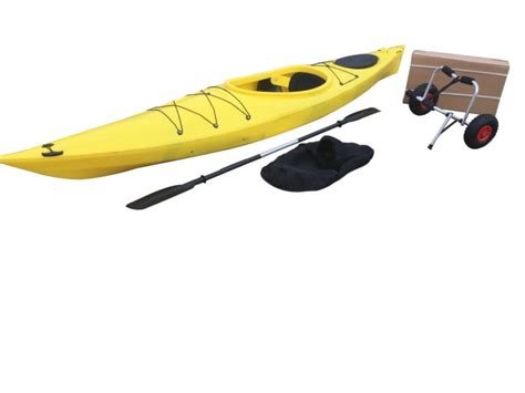 Brand New Sit In Touring Kayak Single Canoe Sea River New Rudder for sale from United Kingdom